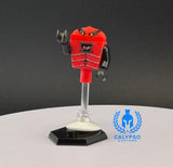 MOTU Horde Red Hover Robot Custom UV Printed PCC Series Miniature