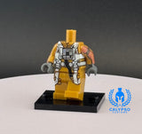 Gold Team Leader Rebel Flight Suit Custom UV Printed PCC Series Miniature Body
