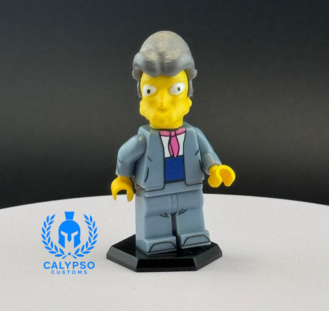 Simpsons Mary Bailry Custom UV Printed PCC Series Miniature