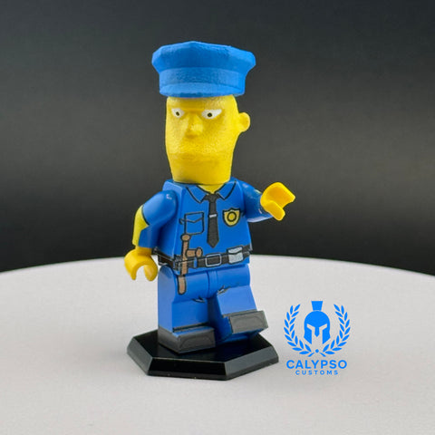 Simpsons Eddy Custom UV Printed PCC Series Miniature