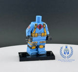 G.I. Joe Cobra Trooper Light Blue V2 Uniform Custom Printed PCC Series Miniature Body