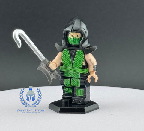 Mortal Kombat Reptile Custom Printed PCC Series Miniature