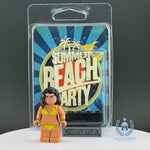 Yellow Swimsuit Model V8 Custom Printed PCC Series Minifigure