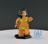 Yellow Swimsuit Model V8 Custom Printed PCC Series Minifigure