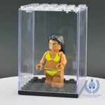 Yellow Swimsuit Model V6 Custom Printed PCC Series Minifigure