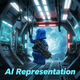 Blue Neo Crusader V2 Hanging Grip