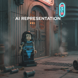 Cara Dune Leaning Wall No Logo AI Representation