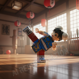 Chun Li Dojo Training Scene