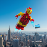 Classic Ironman Hovering NYC
