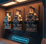 Clone Pilot Flight Suits with Label Below