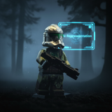 Clone Trooper Nemec focused