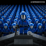Cobra Commander Blue Trooper Army AI Representation