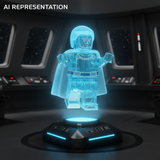 Hologram Count Dooku Projection AI Representation