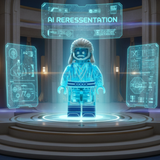 Hologram Qui-Gon Phantom Menace