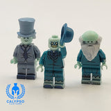 Ghost Set Trio, Gus, Ezra, & Phineous Custom Printed UV PCC Series Miniatures