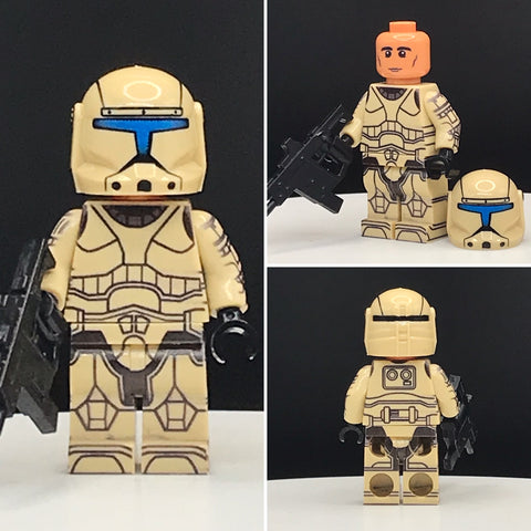 Limited Desert Survivor Clone Commando Printed PCC Series Minifigure