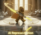 Jedi Temple Guard Dynamic Combat Pose