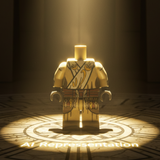 Jedi Temple Guard Robes Sunlit Close-up