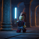 KOTOR Juhani Blue Lightsaber Glow