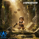Lara Croft Miniature Jungle Escape - Accurate Representation