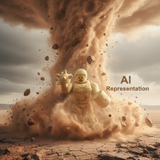 Mighty Sandman commanding sandstorm