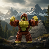 Mighty Sasquatch wilderness scene