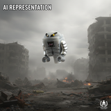 MOTU Horde Hover Robot Battlefield AI Representation