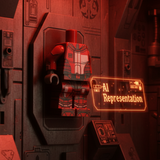 Red Neo Crusader Mandalorian Armor KOTOR Wars