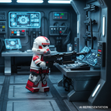 Shock Legion Clone Engineer Floor Next to Bench AI Representation