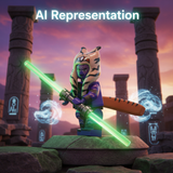 Togruta Jedi Warrior Temple Concept