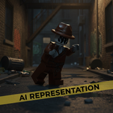 Watchmen Rorschach Crime Scene Alley AI Representation