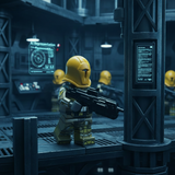 Yellow Neo Crusader Zoomed with Accurate Weapon