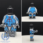 Midnight Stripe Mandalorian Armor PCC Series Minifigure Body