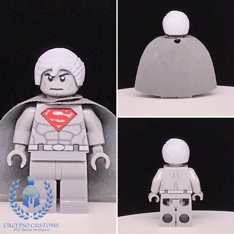 Noir Superman Custom Printed PCC Series Minifigure