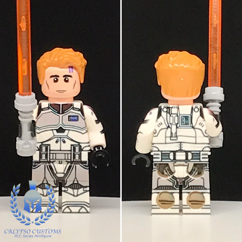 Calypso Customs Jedi Clone X-2 Custom Printed PCC Series Minifigure