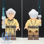 Jedi Master George Lucas Custom Printed PCC Series Minifigure