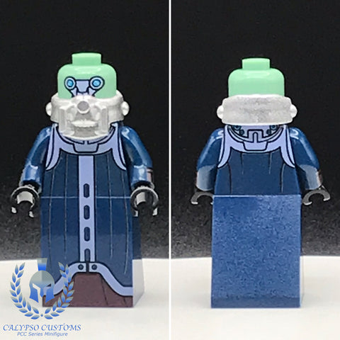 Dark Blue Skakoan Separatist Custom Printed PCC Series Minifigure