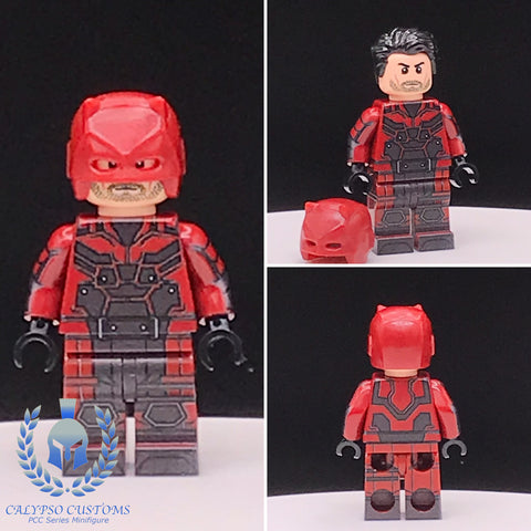 Netflix Red Suit Daredevil Custom Printed PCC Series Minifigure