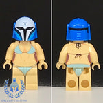 Swimsuit Mandalorian V4 Custom Printed PCC Series Minifigure