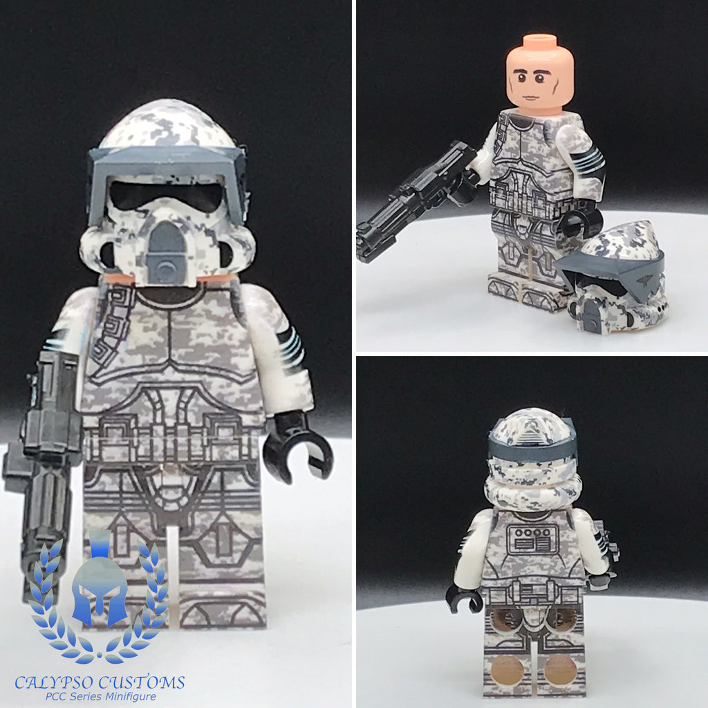 Calypso Customs Clone Camo ARF Trooper V2 Custom Printed PCC Series  Minifigure