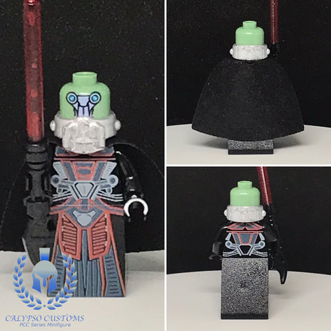 Imperial Inquisitor Rahl lCustom Printed PCC Series Minifigure