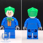 Classic Joker Blue Custom Printed PCC Series Minifigure