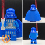 Blue Darth Vader Custom Printed Limited PCC Series Minifigure