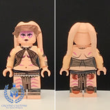 Light Nougat Twi'lek Dancer Custom Printed PCC Series Minifigure