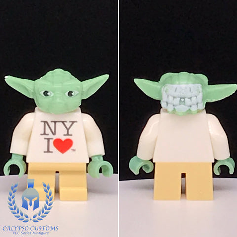 New York Yoda Custom Printed PCC Series Minifigure
