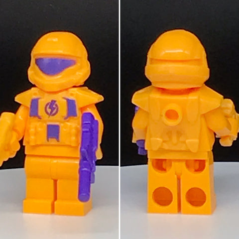 Dark Yellow ODST PCC Spartan Minifigure