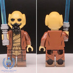 Plo Koon DX Custom Printed PCC Series Minifigure