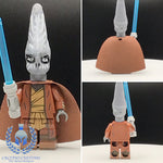 Jedi Master Thongla Jur Custom Printed PCC Series Minifigure