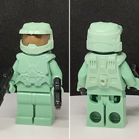 Sand Green Mark VI PCC Spartan Minifigure