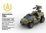 Halo M-12 FAV Warthog PDF Lego Set Instructions